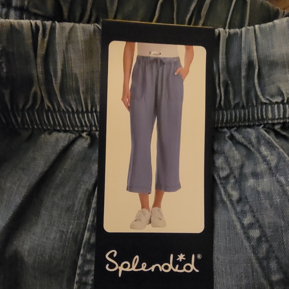 Splendid Women's Wide Leg Crop Pant NWT - Picture 7 of 7